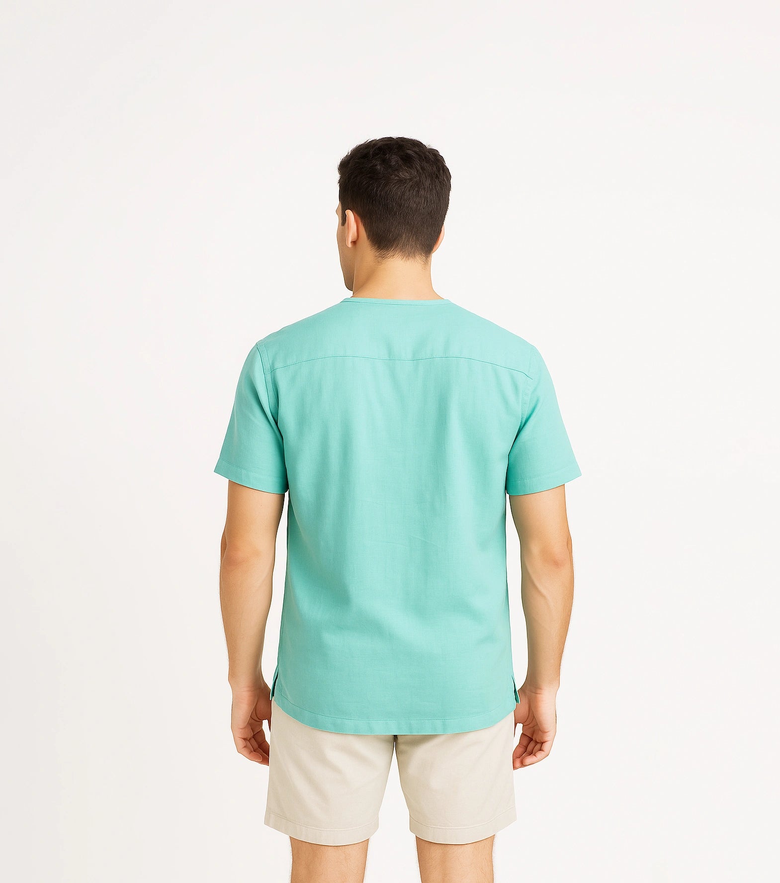 Light Green Casual Shirt for Men UAE