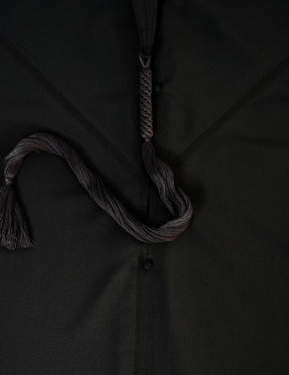 Black Kandura for Men – Emirati Style Thobe