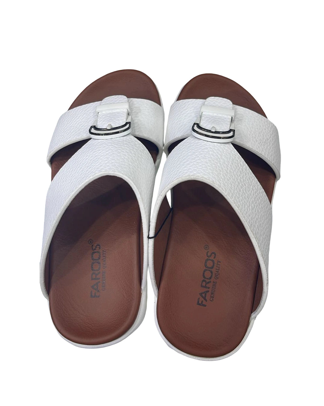 Kids White Sandals