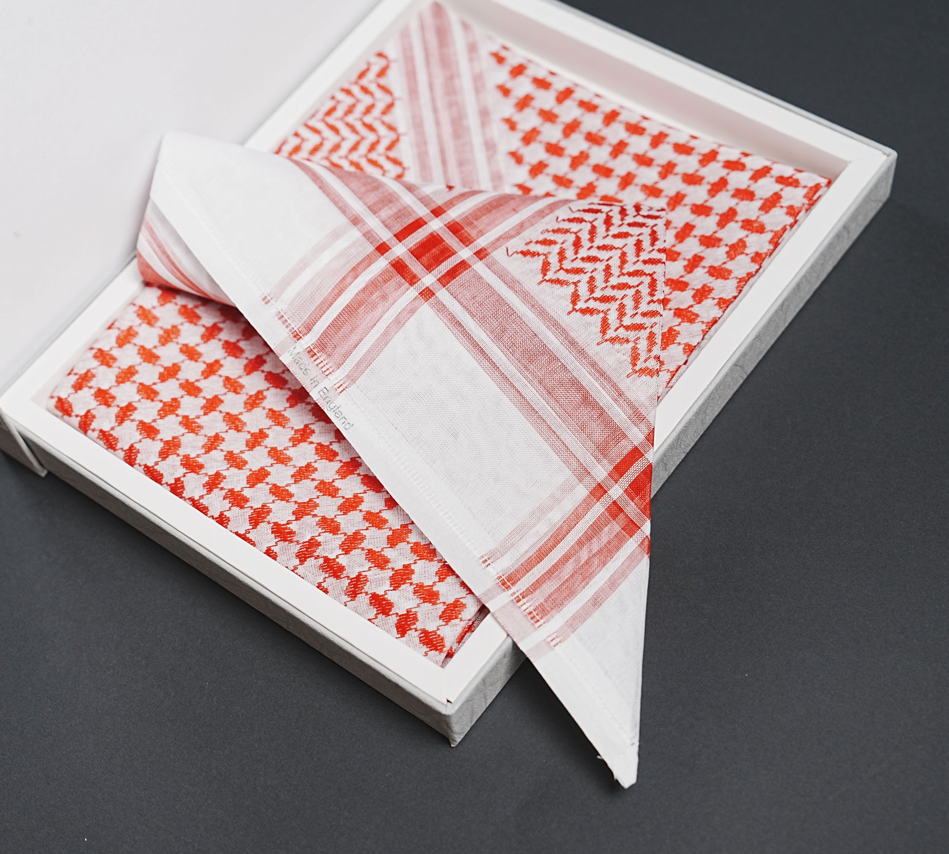 premium red ghutra cotton