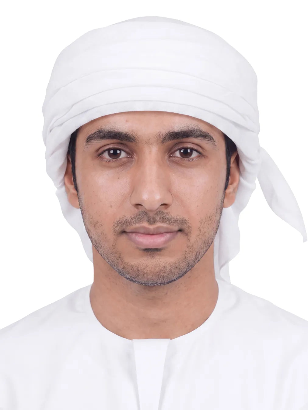 PERFECTLY STYLED, READY TO WEAR - White Hamdaniya