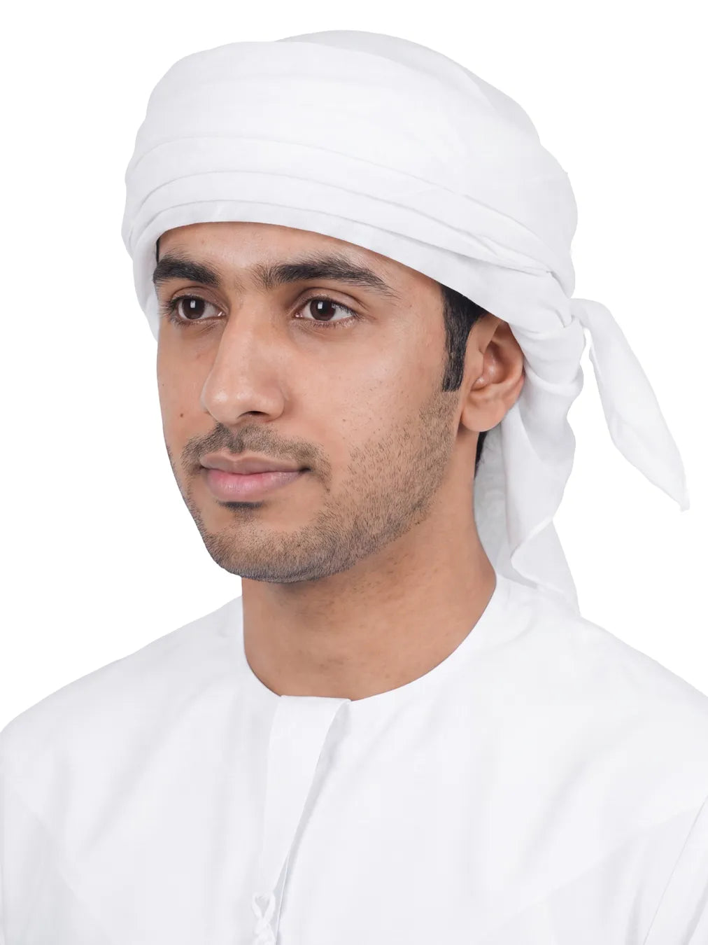 PERFECTLY STYLED, READY TO WEAR - White Hamdaniya