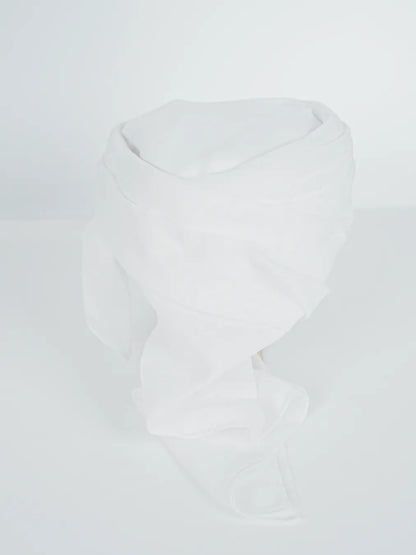 PERFECTLY STYLED, READY TO WEAR - White Hamdaniya